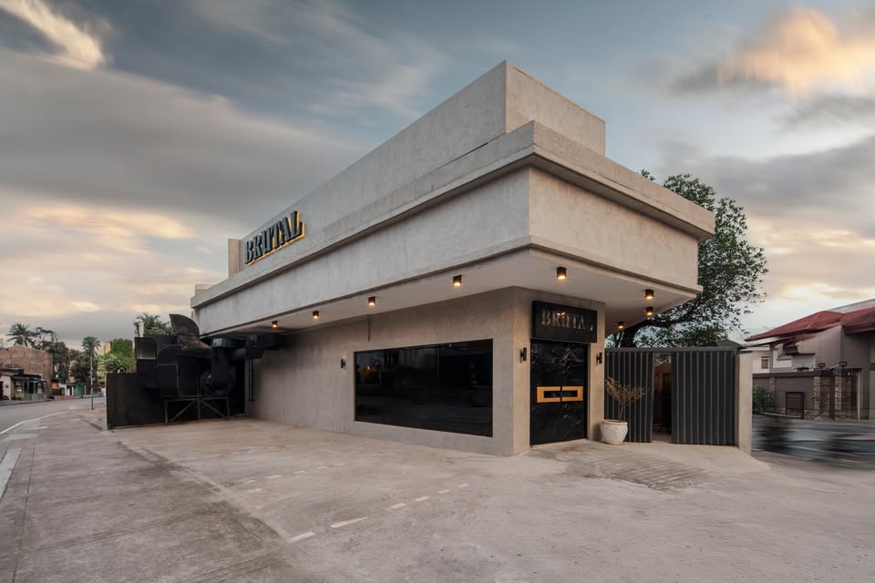 Brutal by Wadoughs exterior at dawn